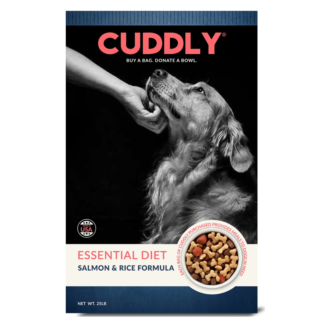 CUDDLY Salmon & Rice Formula Dry Dog Food