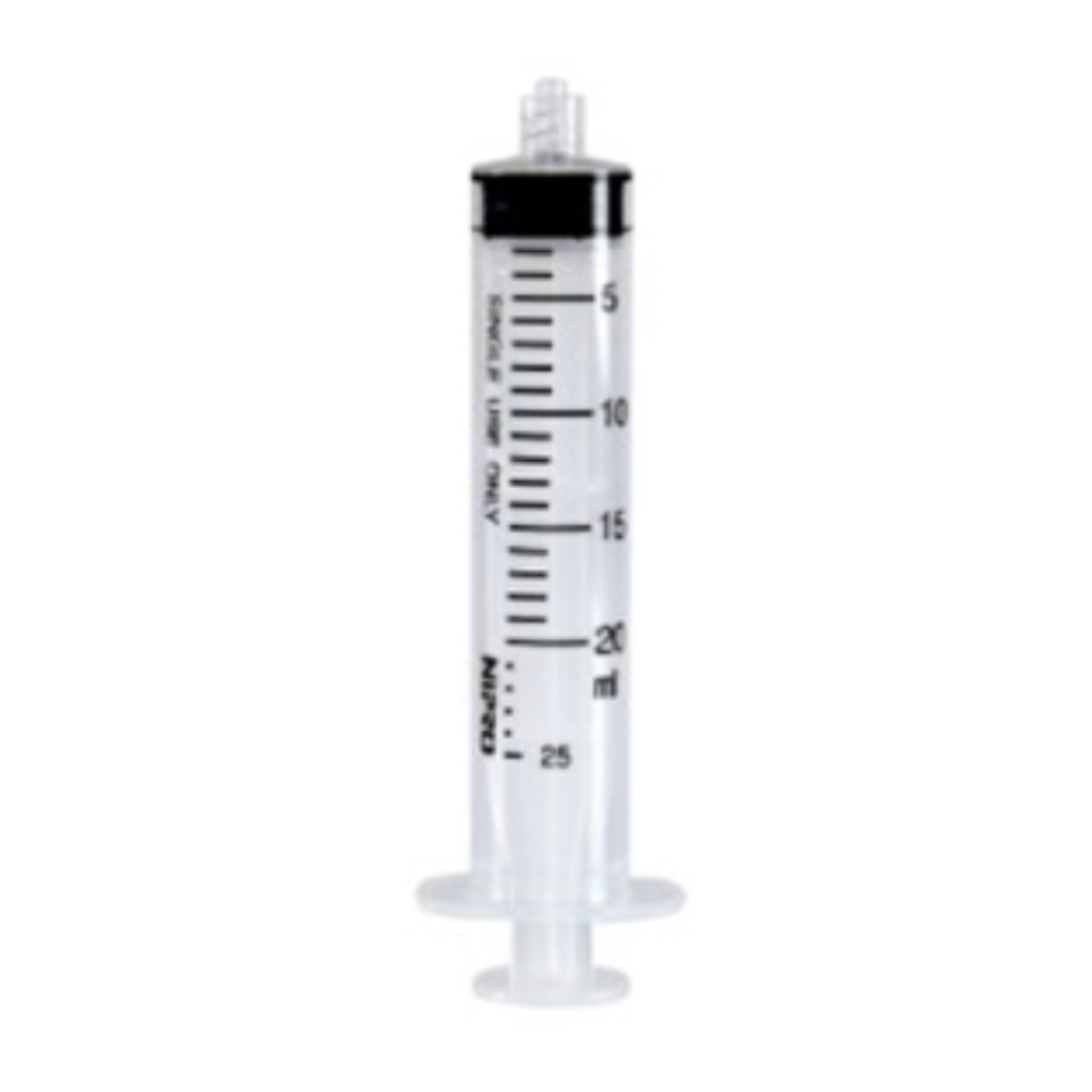 Nipro Luer Slip Syringe, No Needle, 3cc