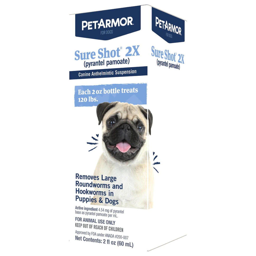 PetArmor® Sure Shot® 2X Liquid Dog De-Wormer