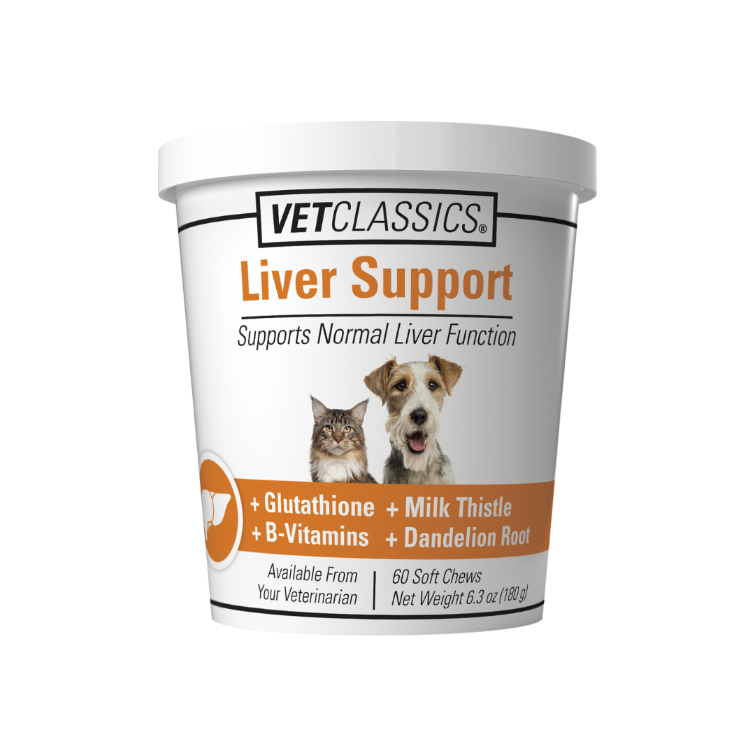 VetClassics Liver Support Soft Chew for Dogs & Cats