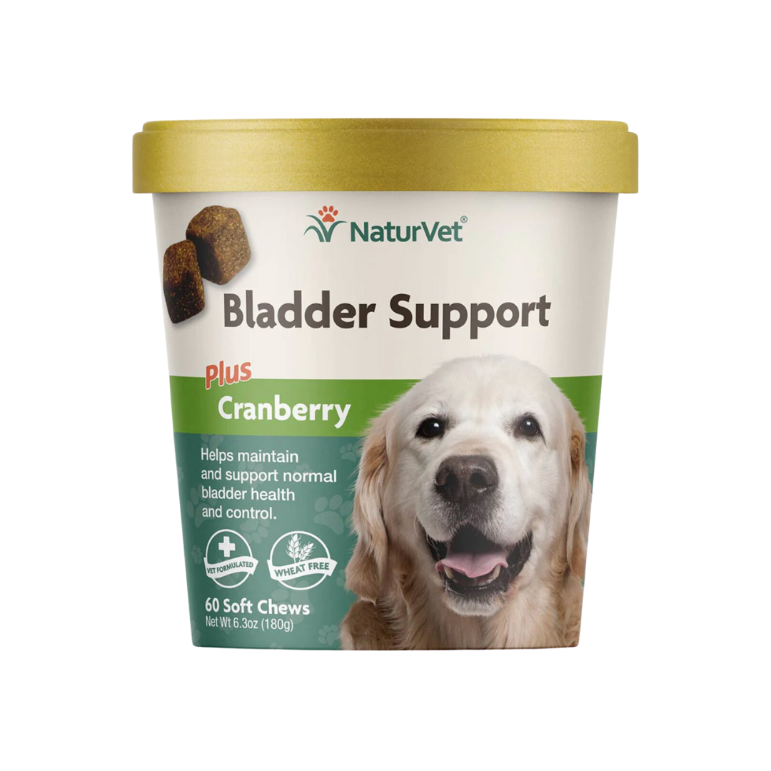 NaturVet Bladder Support Plus Cranberry Soft Chew for Dogs