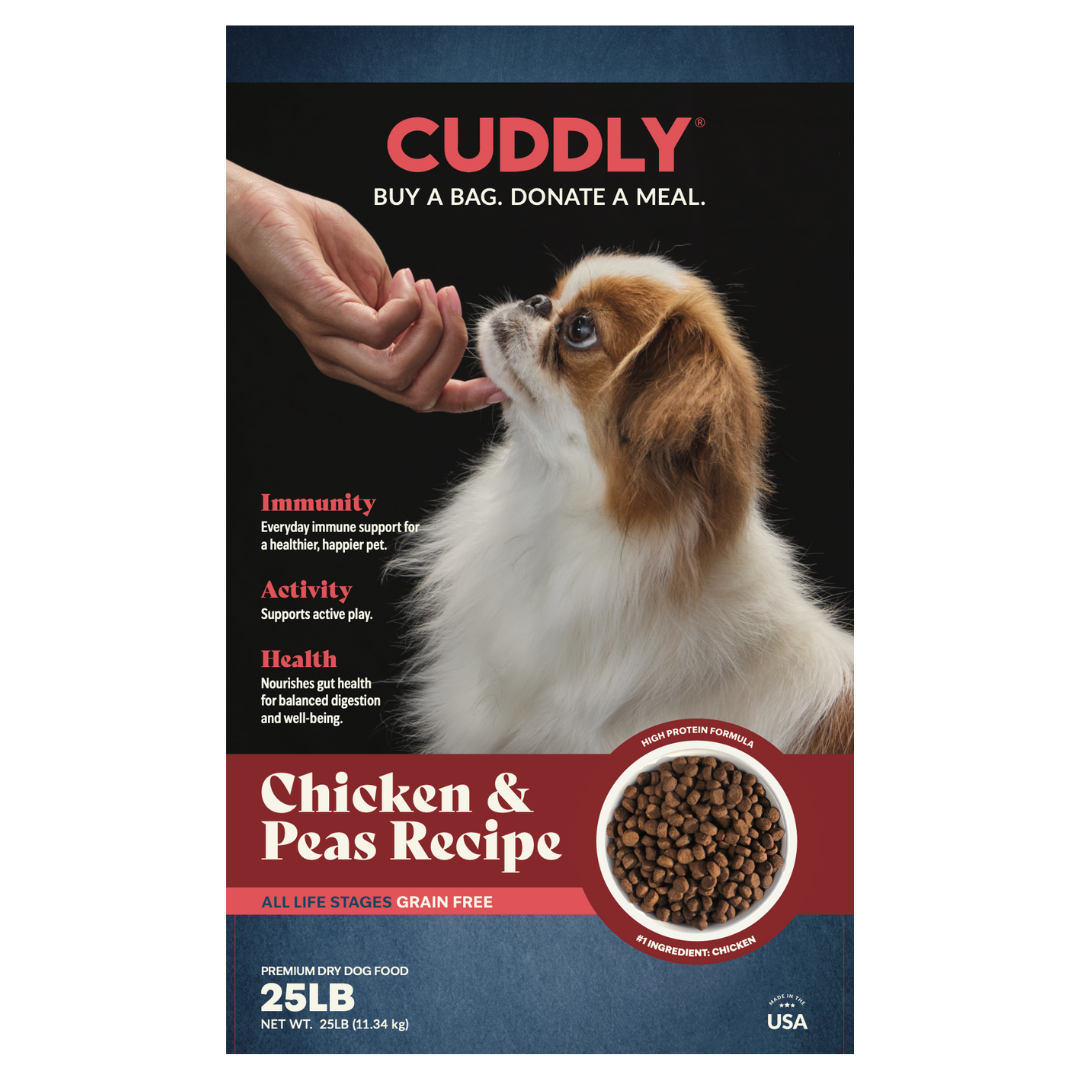 CUDDLY Chicken & Pea Grain Free Dry Dog Food