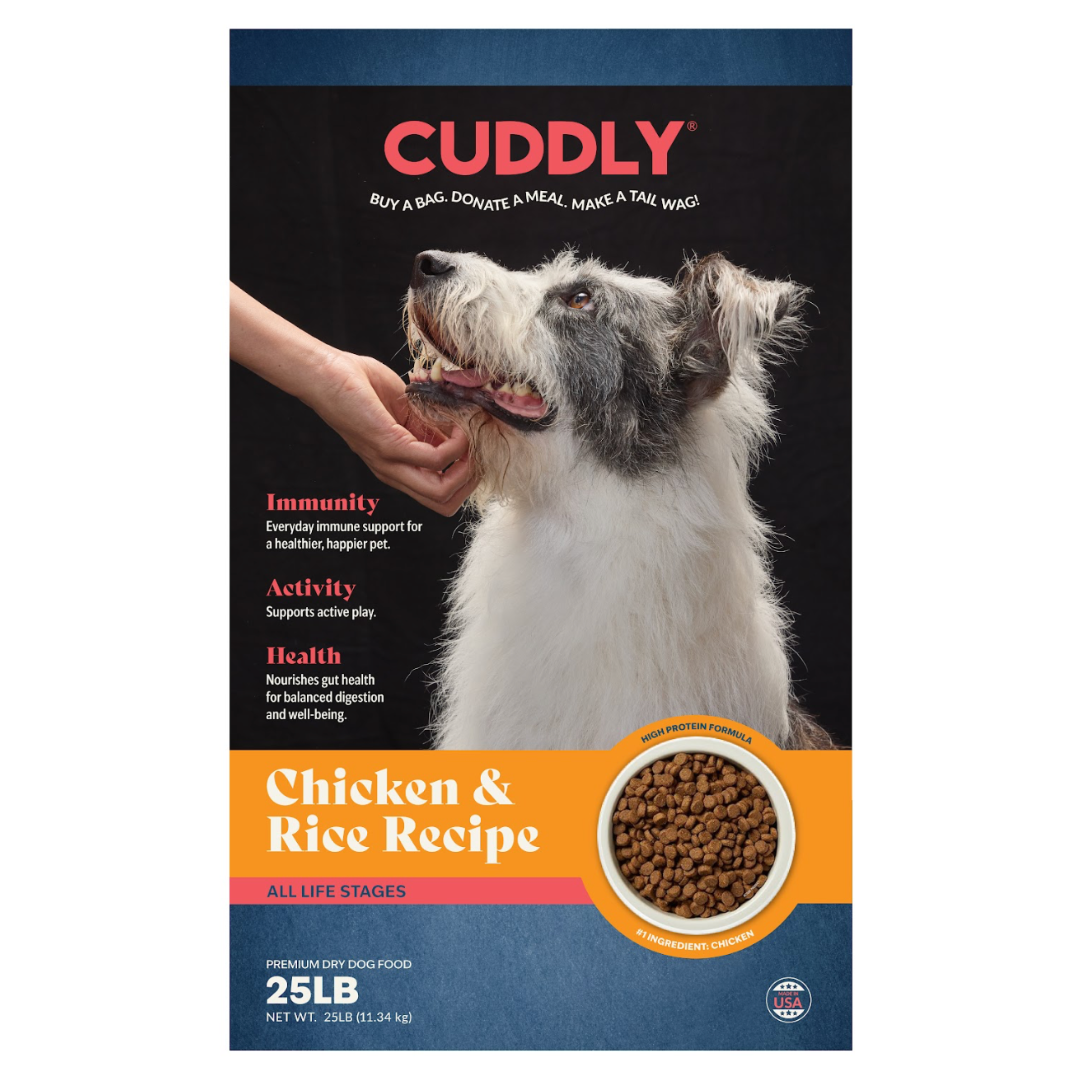 CUDDLY Chicken & Rice Dry Dog Food