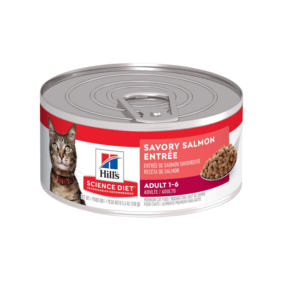 Hill's Science Diet Savory Salmon Wet Cat Food