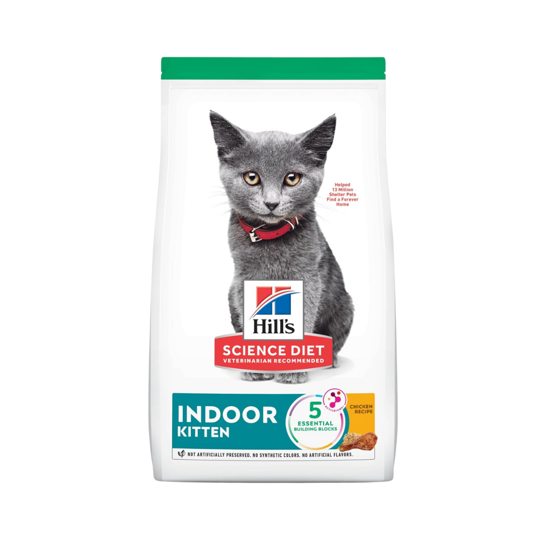 Hill's Science Diet Dry Indoor Kitten Food, Chicken Recipe