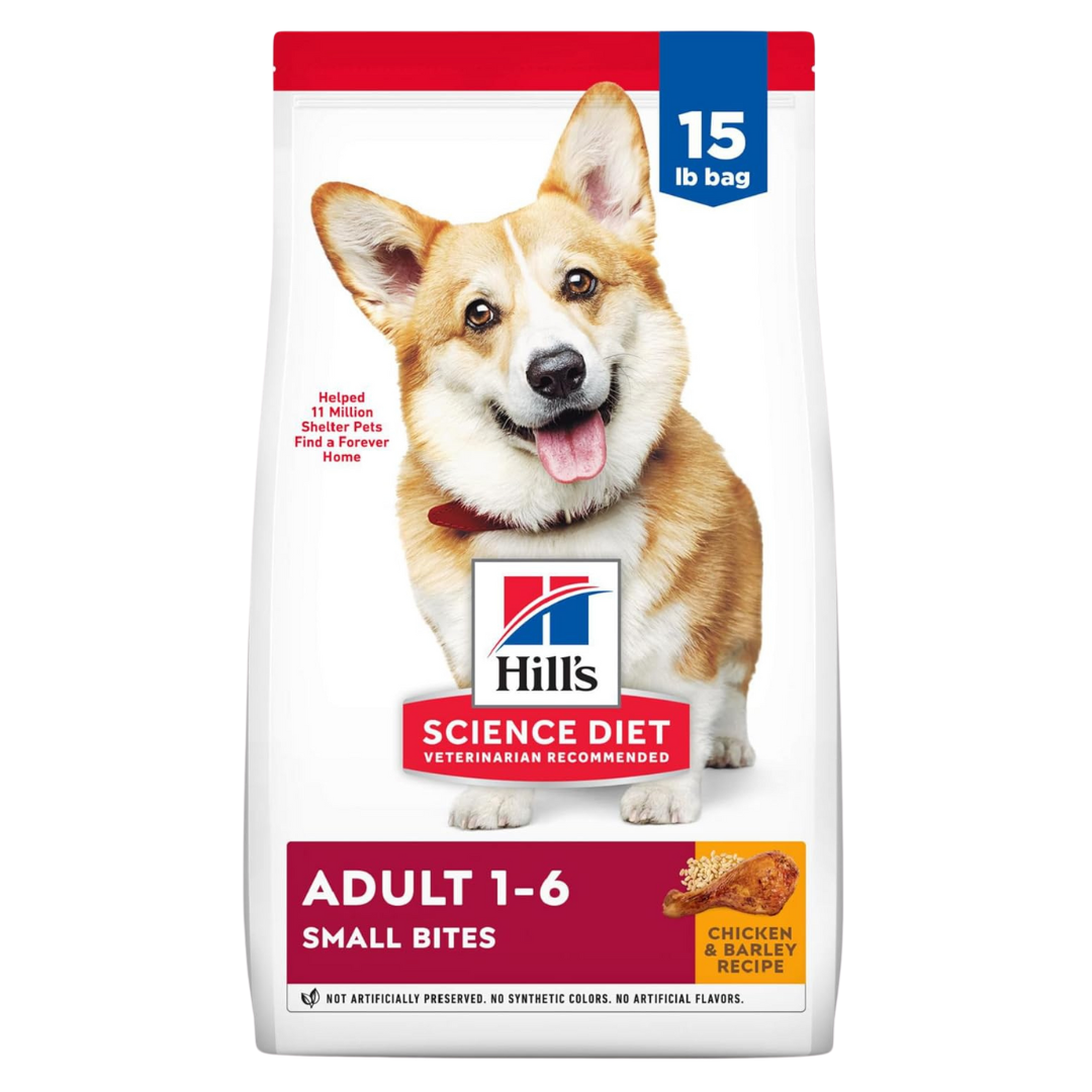 Hill's Science Diet Adult Small Bites Chicken & Barley Recipe Dry Dog Food