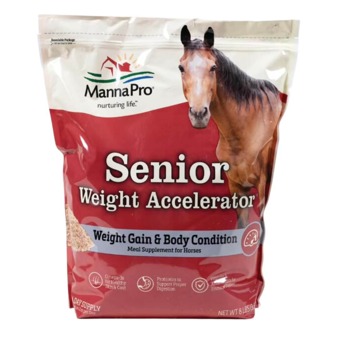 Manna Pro Senior Weight Accelerator for Horses