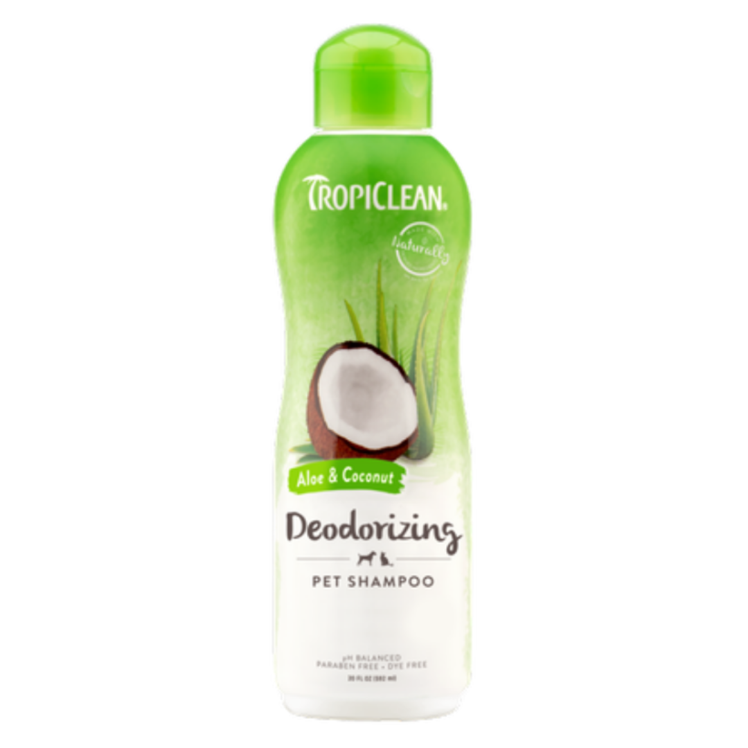 TropiClean Aloe & Coconut Deodorizing Shampoo