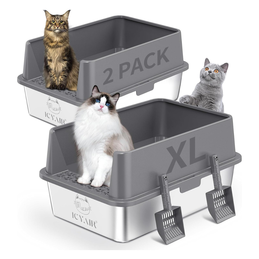 Stainless Steel Cat Litter Boxes