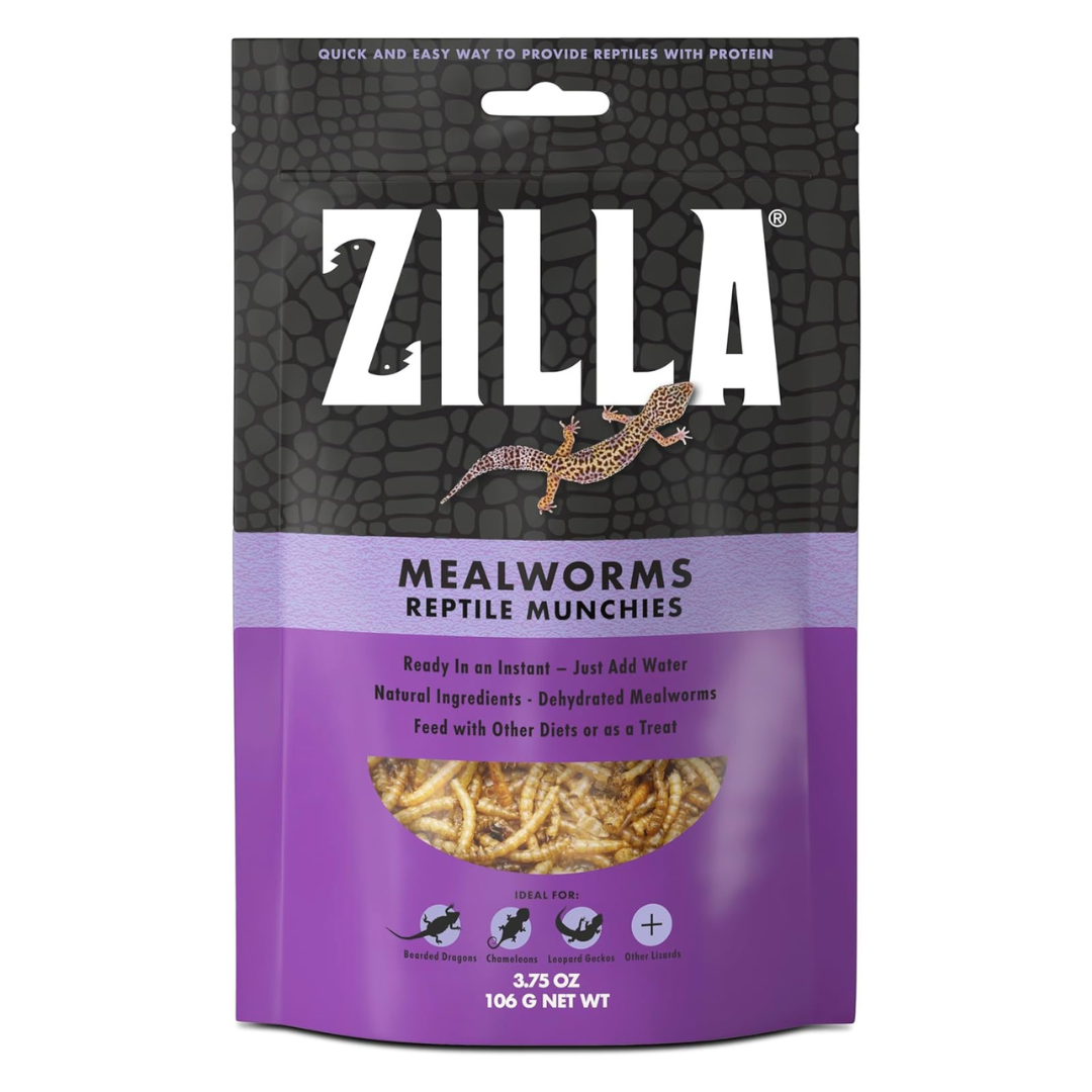 Zilla Mealworm Reptile Munchies