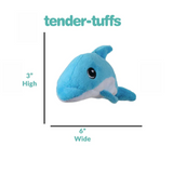 Tender-Tuffs Tiny Blue Dolphin