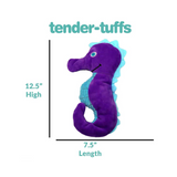 Snuggle Puppy Tender-Tuffs Purple Seahorse