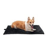 ThermaNAP™ Faux Fur Self-Warming Pet Bed Mat, Black