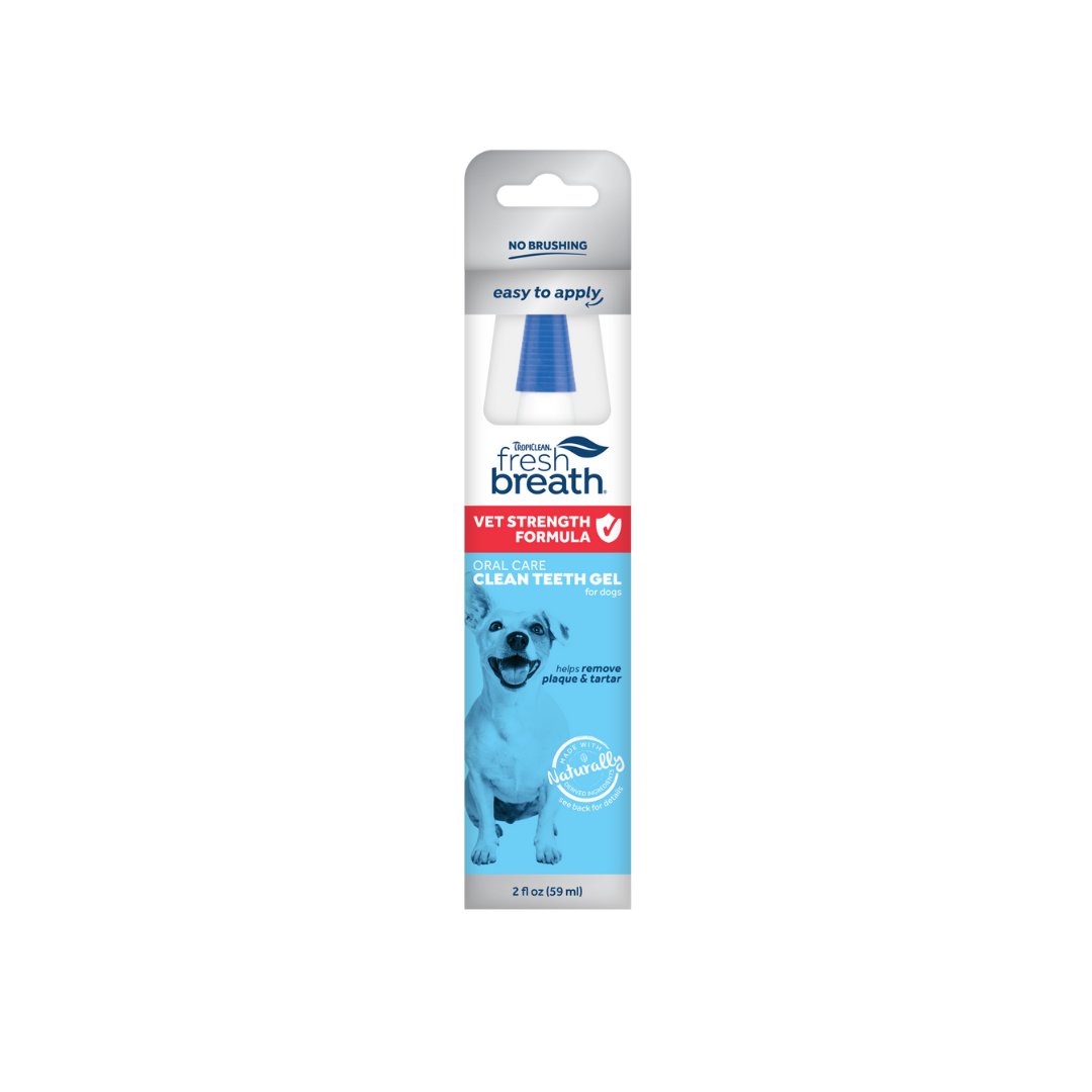 TropiClean Fresh Breath Certified Wellness Collection 2oz Vet Strength Gel