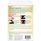 TropiClean Natural* Flea & Tick Spot On Treatment for Large Dogs, over 75 lbs